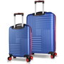 Zoozie Bags Set de maletas de 2 piezas azul marino